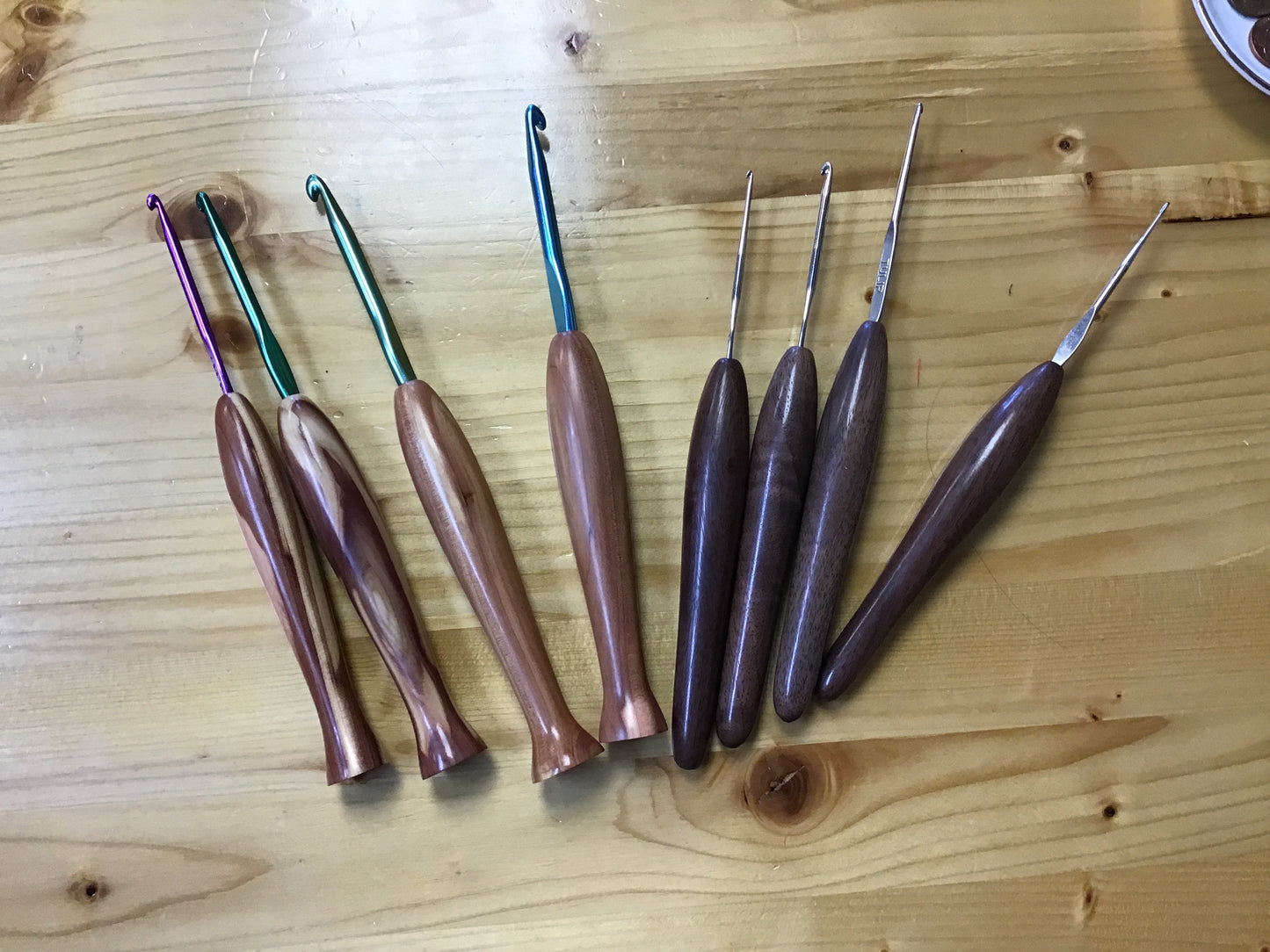 Crochet Hook, wooden handle