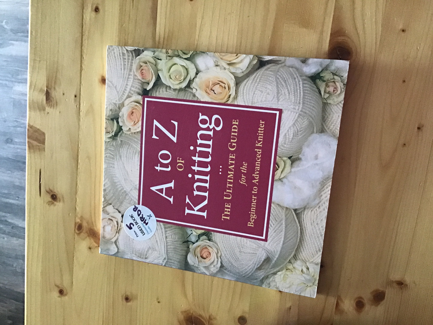 DeStash - A to Z knitting book