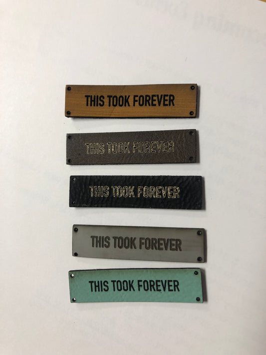 Infamous Cuts - handmade leather labels