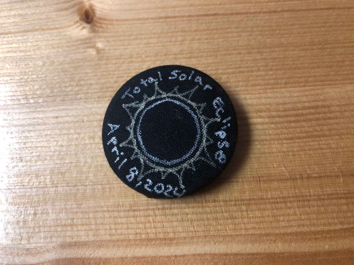 Eclipse Buttons - Total Solar Eclipse 4/8/24