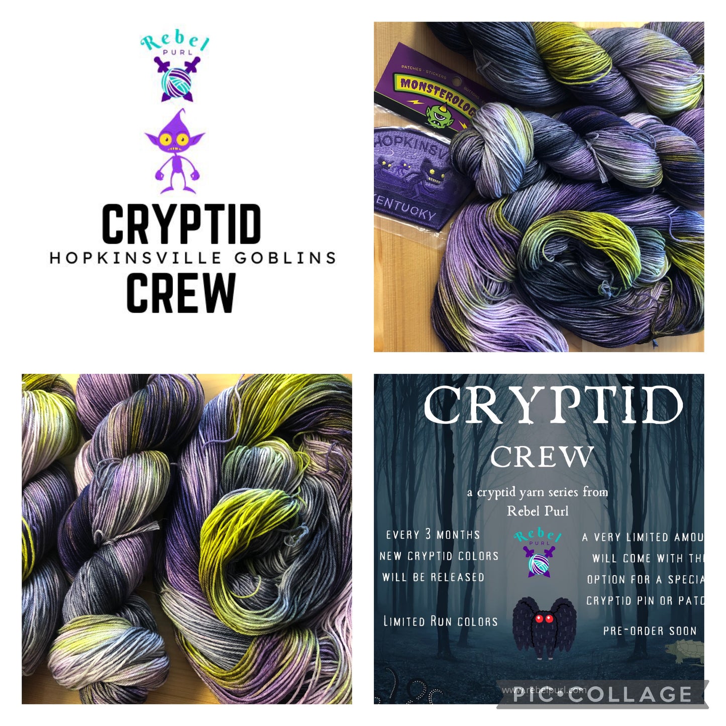 Cryptid Crew - Hopkinsville Goblins - Ready to Ship