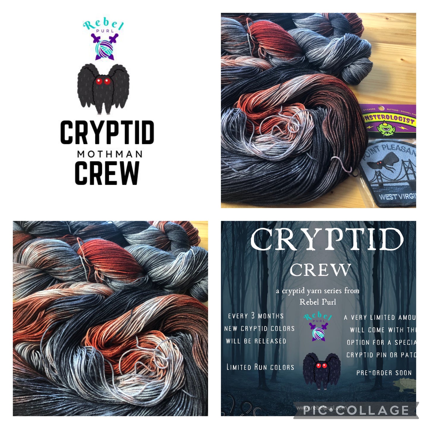 Cryptid Crew - Mothman - Ready to Ship