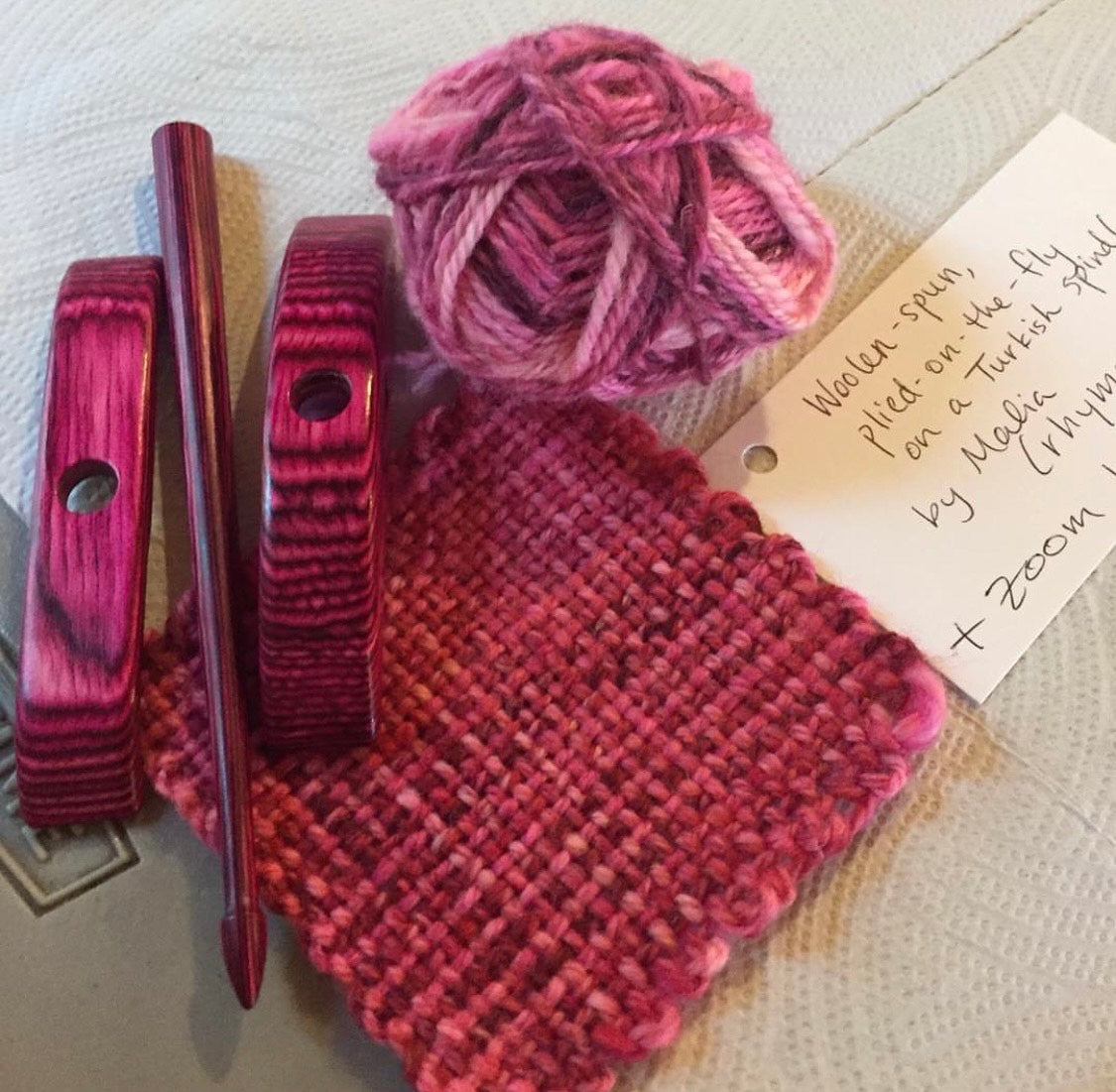 Ply on the Fly using Turkish Spindle with Malia Jackson - Saturday January 31st 11AM-1PM