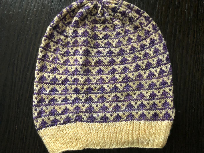 Little Trees Mosaic Colorwork Hat Class - Saturday November 11th @11AM