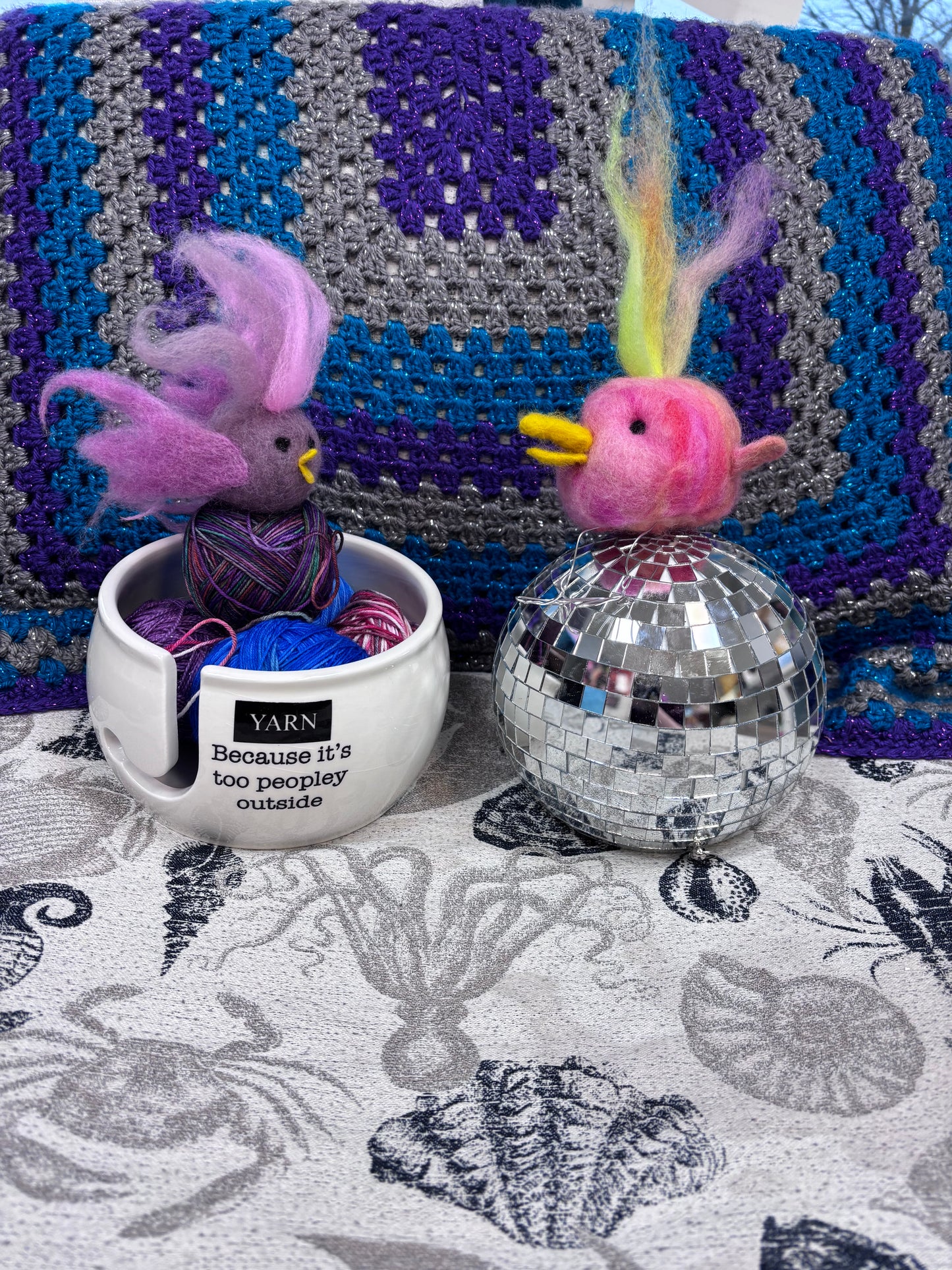 Little Bird Needle Felting with Karen - Sunday March 15th @11AM-1PM