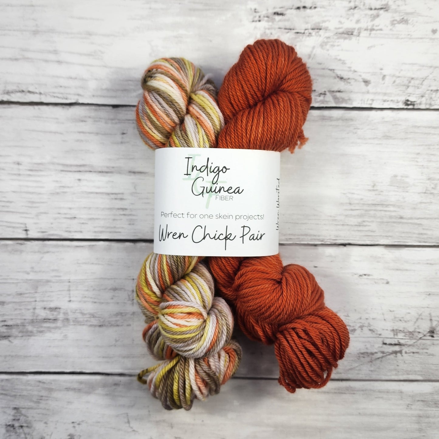 Wren Chick Pair - Hayrides and Pumpkins & Peaceful 1.8