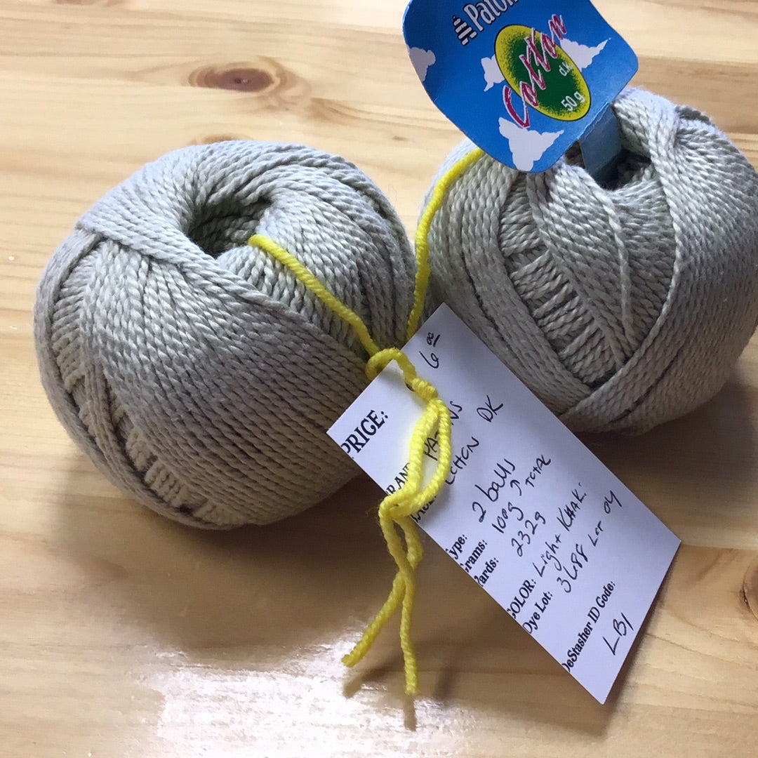 DeStash - Patons Cotton DK/50g/116yards