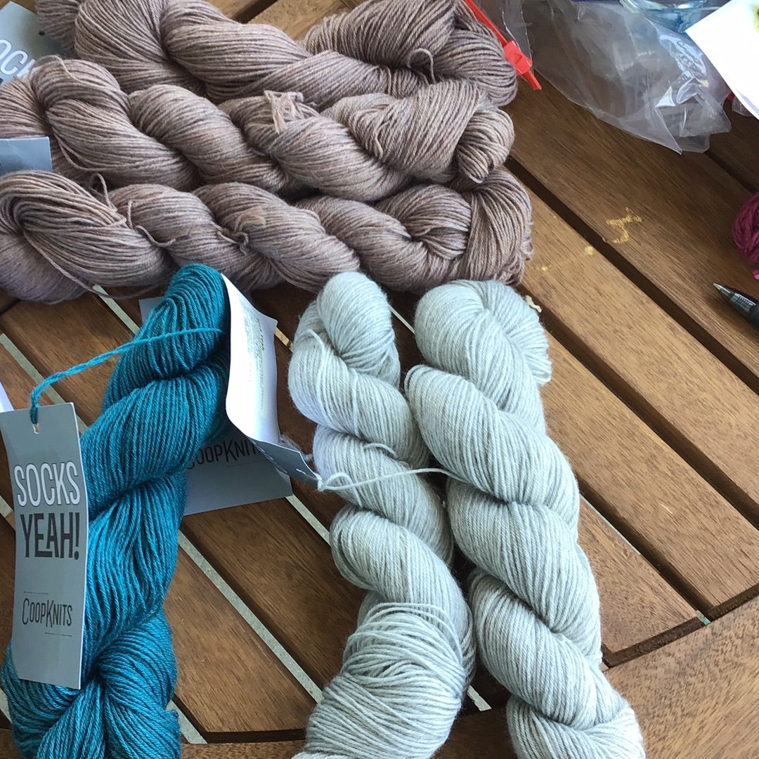 DeStash- Coop Knits - Sock yeah!