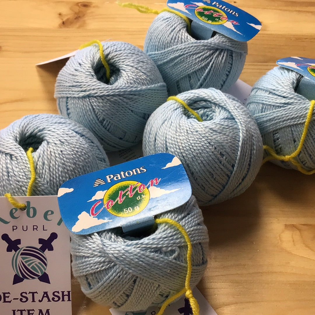 DeStash - Patons Cotton DK/50g/116yards