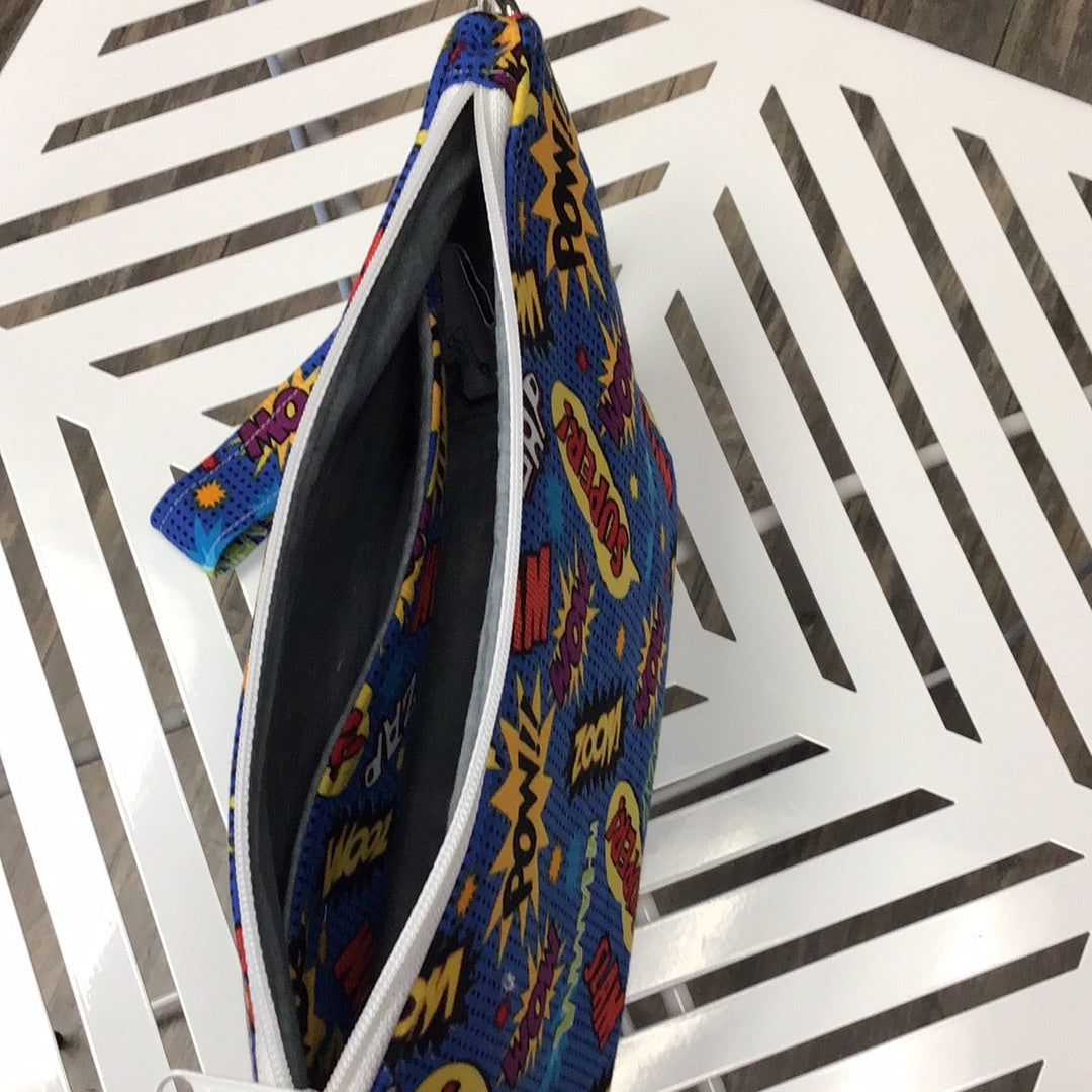 Super Pow Zap Zoom Small Zipper Bag