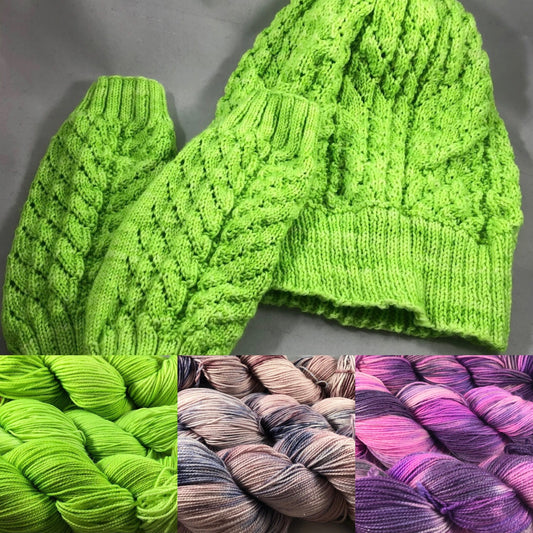 Mom's Hat & Mitts Set Kit