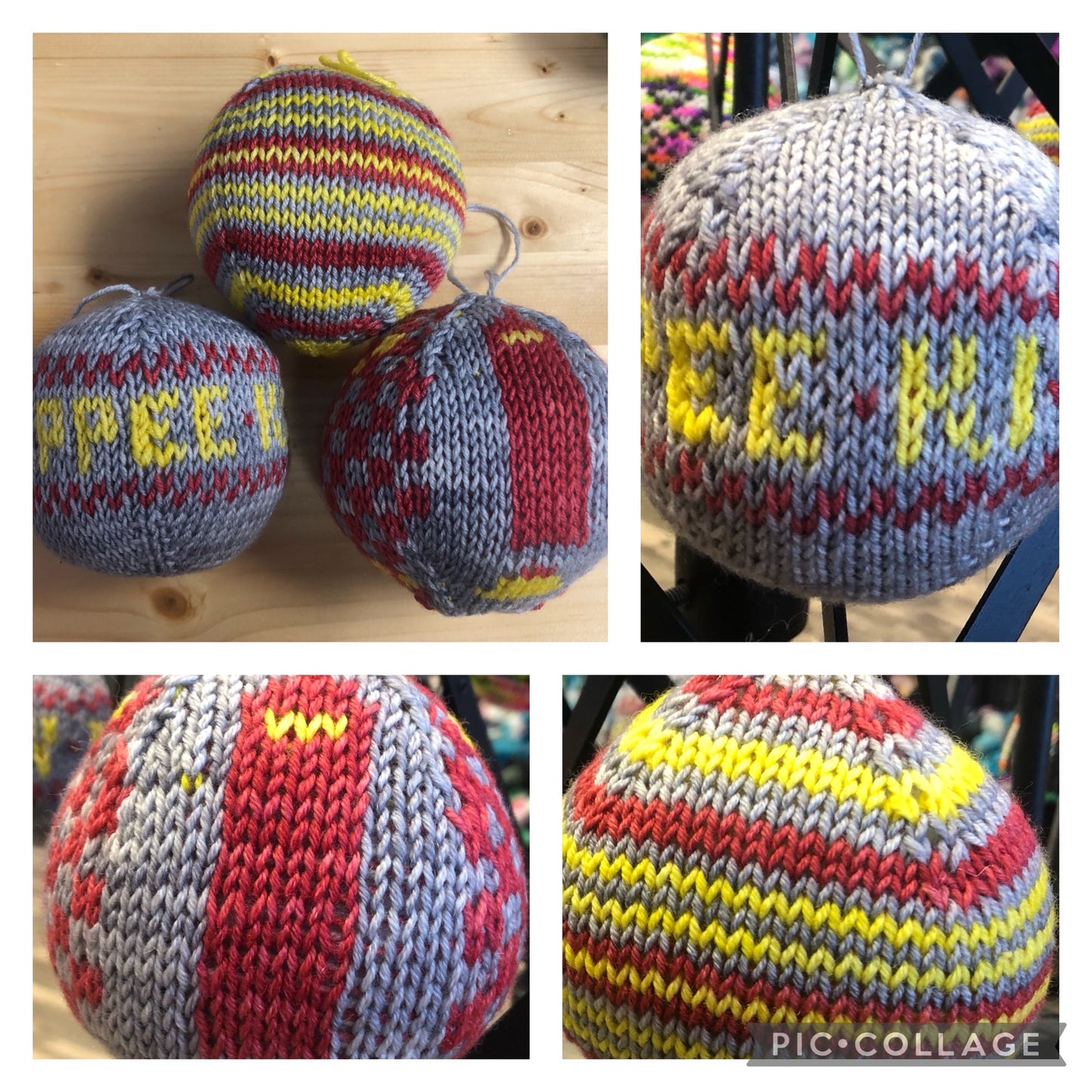 Holiday Movie Ornament Knitting Pattern