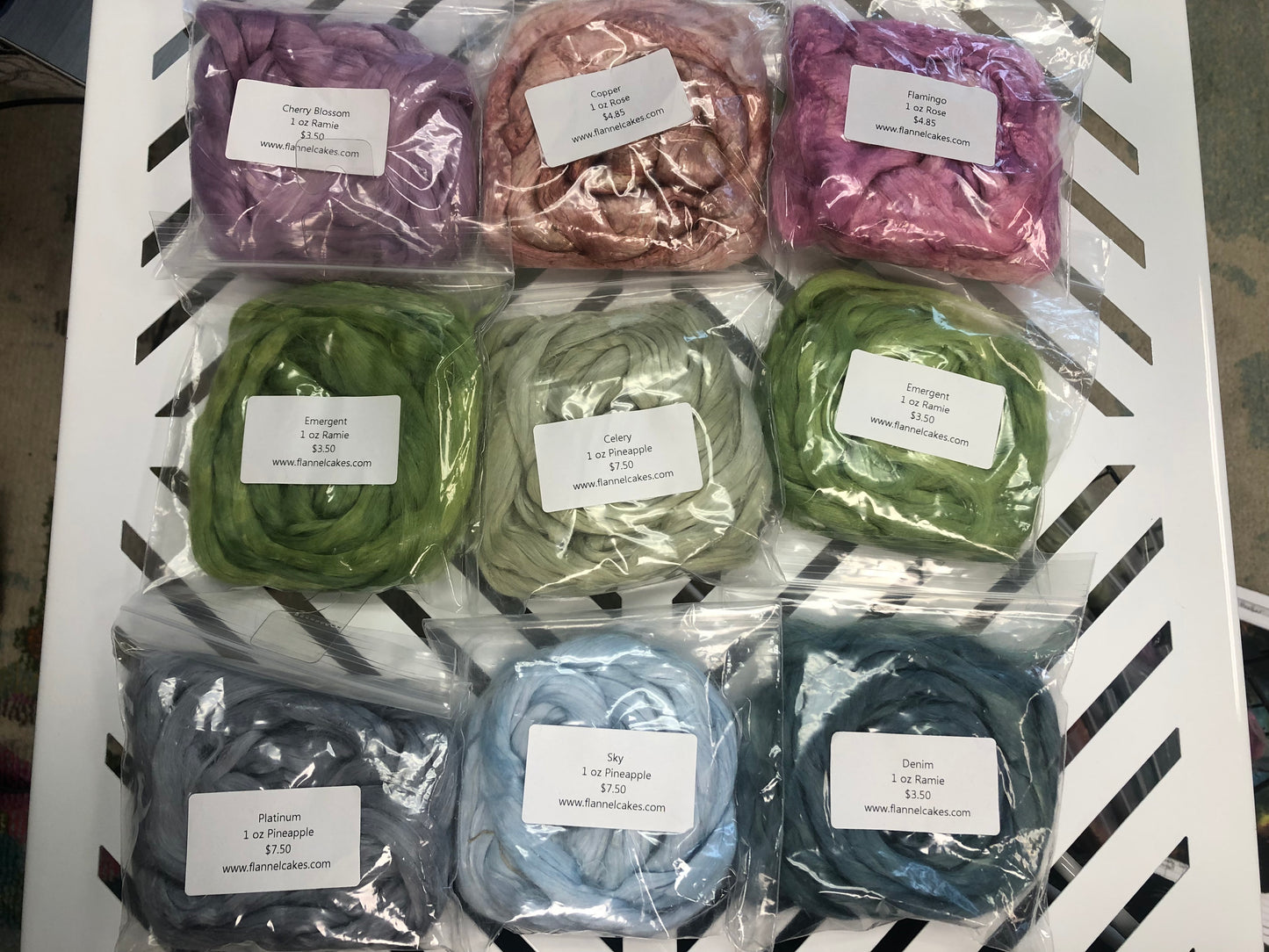 1 oz Samples of Plant Fibers