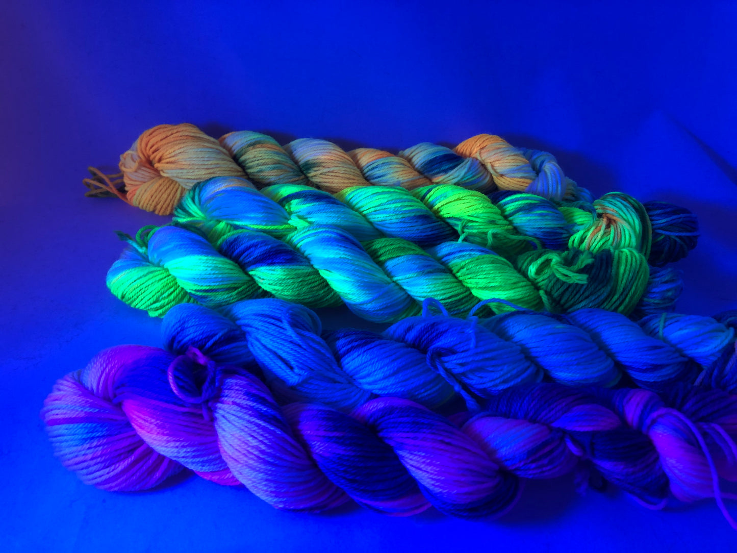 Riot Grrrl Rainbow Mini Skein Set
