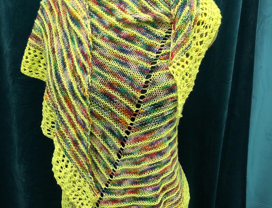 Slightly Off Center Shawl