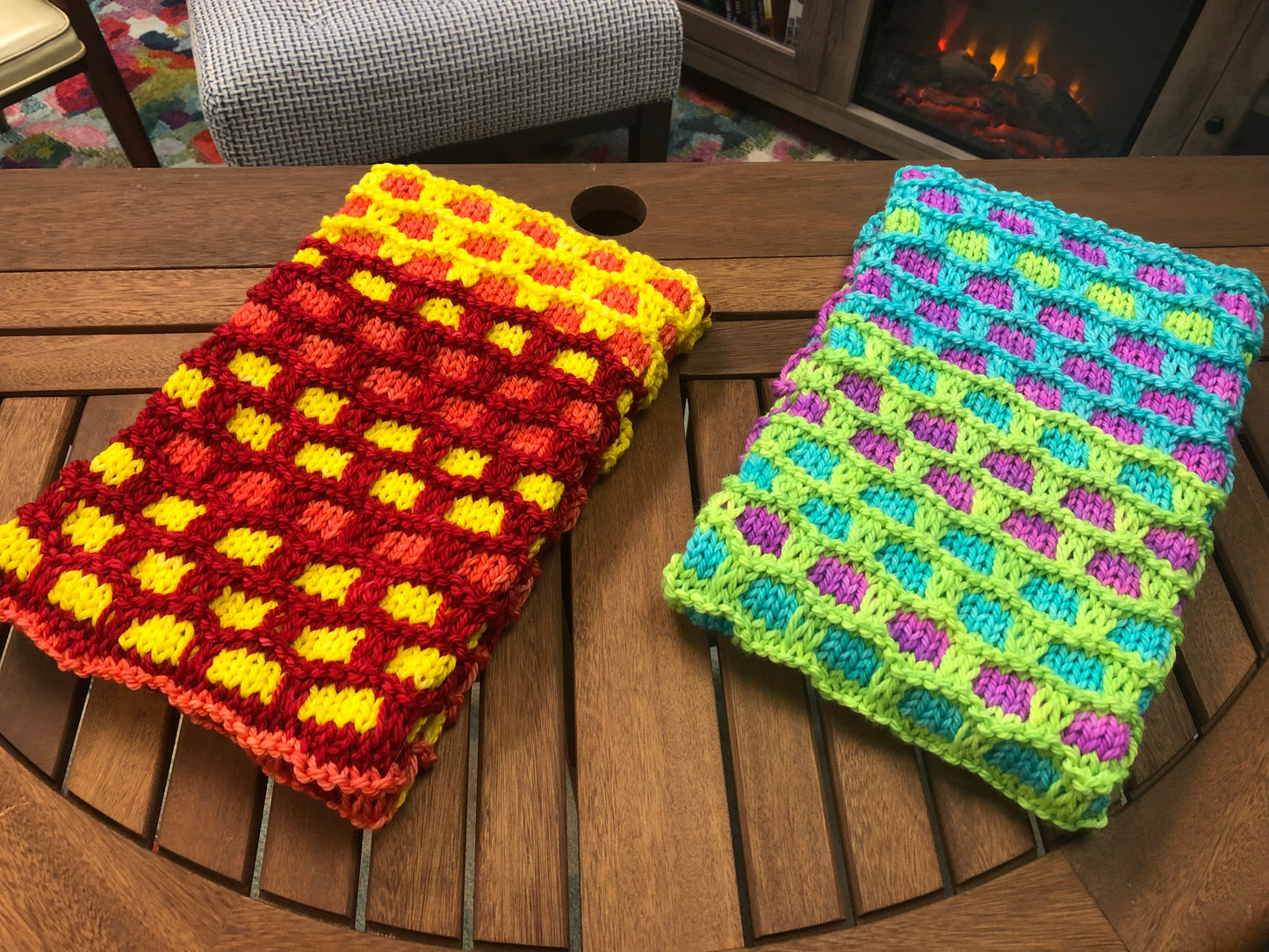 It’s A Brick Cowl - Hand Knit