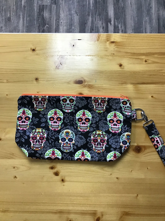 Sugar Skulls Small Zipper Bag