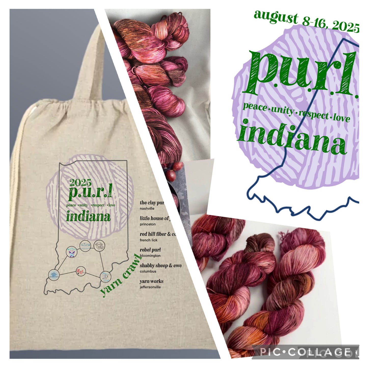 2025 PURL Indiana Yarn Crawl