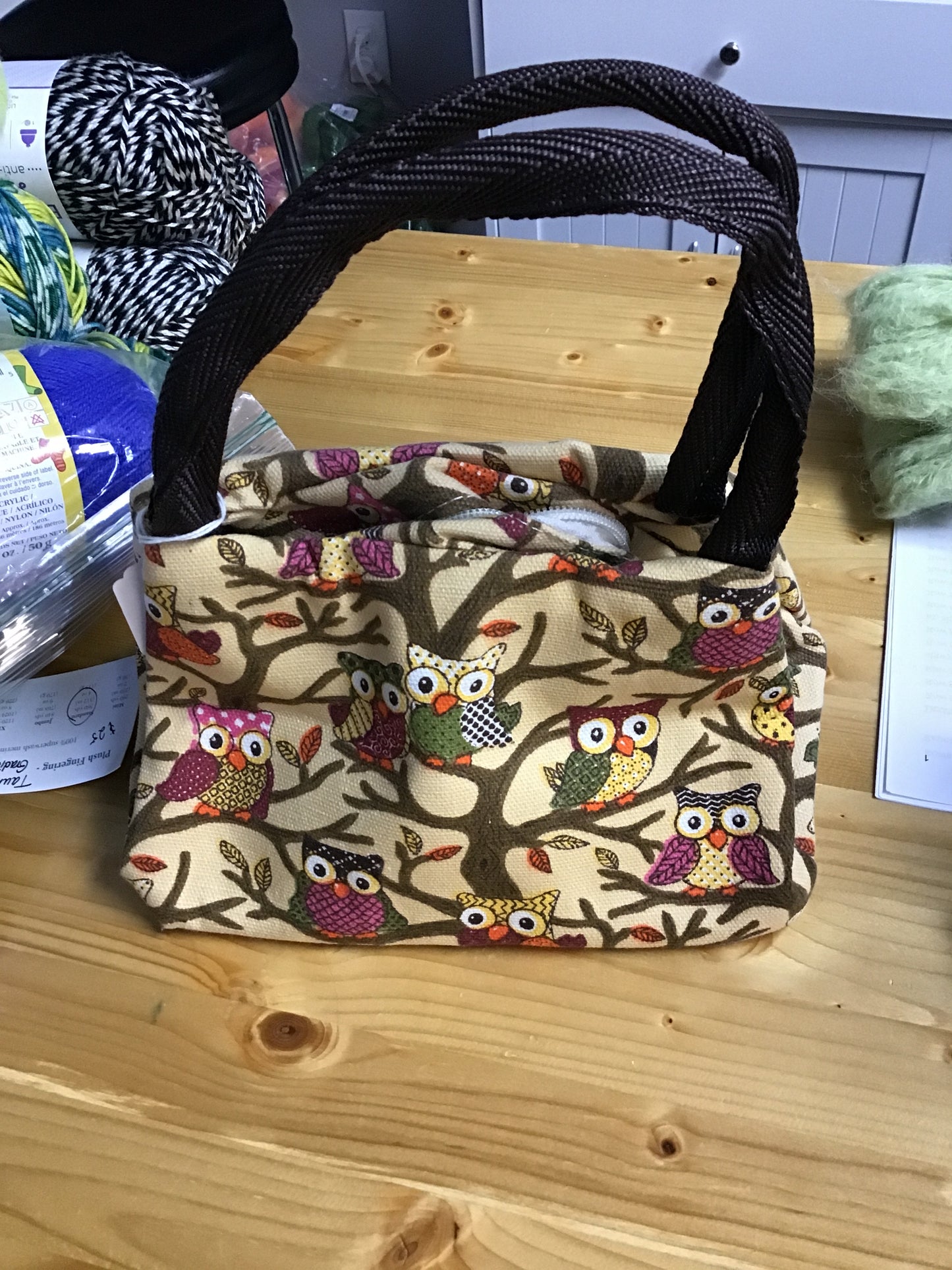 DeStash - Owl Project Bag