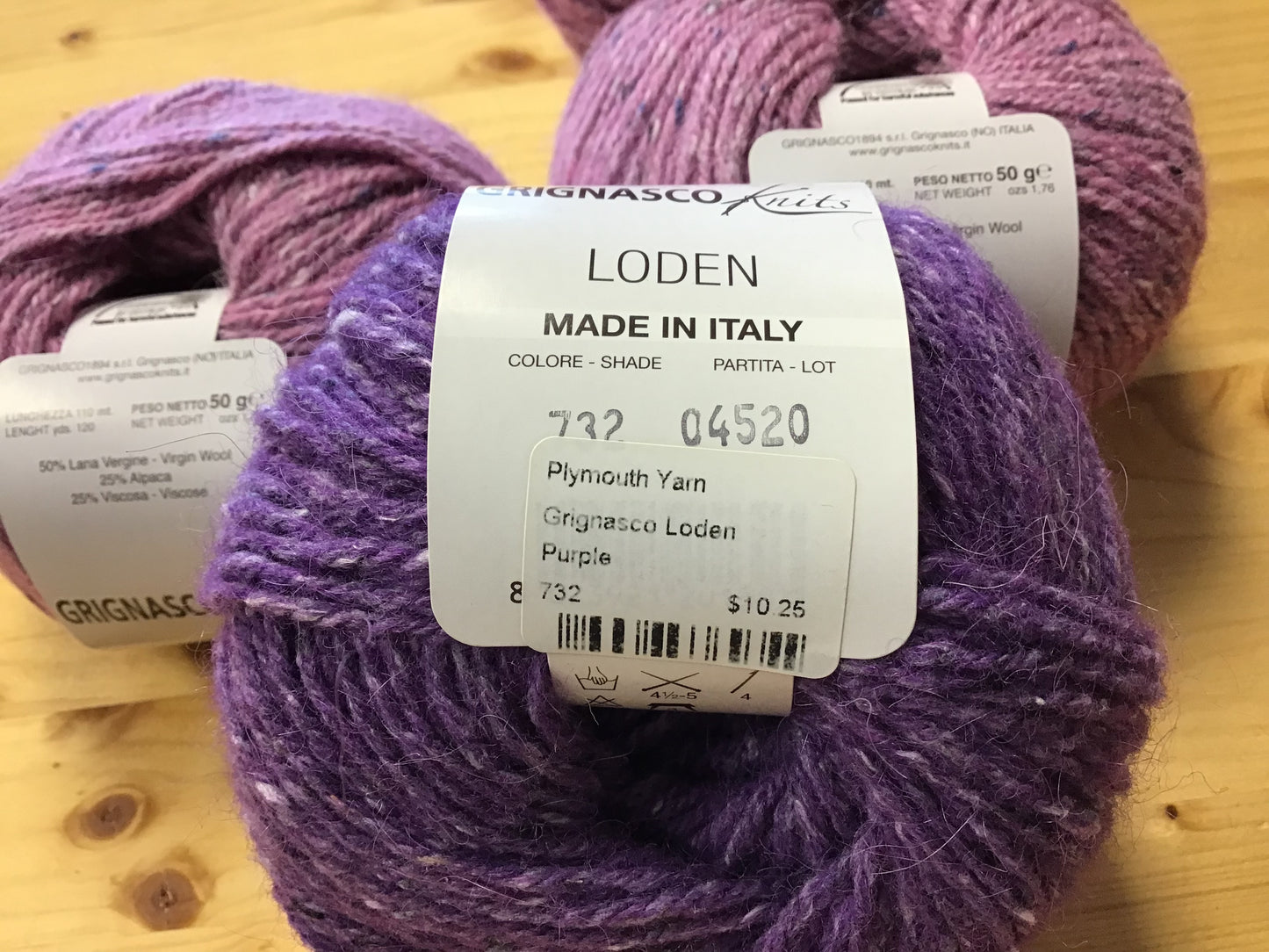 DeStash - Grignasco Knits Loden 50 wool/25 alpaca/25 viscose