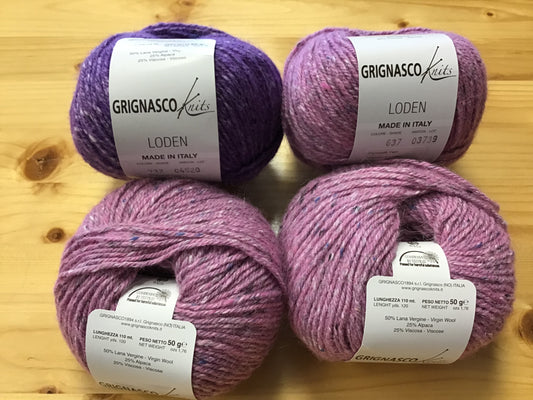 DeStash - Grignasco Knits Loden 50 wool/25 alpaca/25 viscose