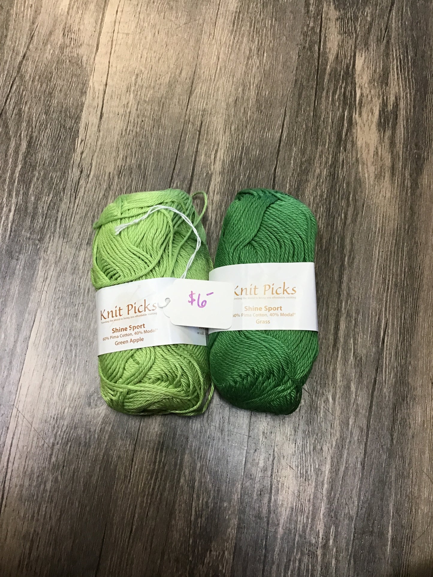 DeStash - Knit Picks Shine Sport