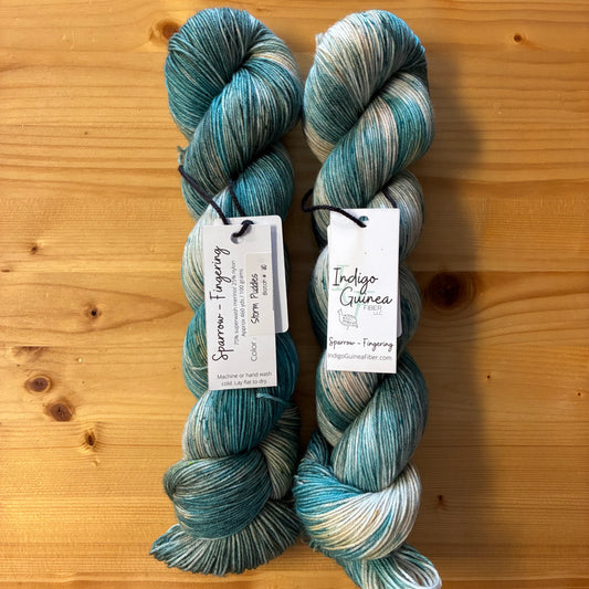 Sparrow Sock - Storm Puddles