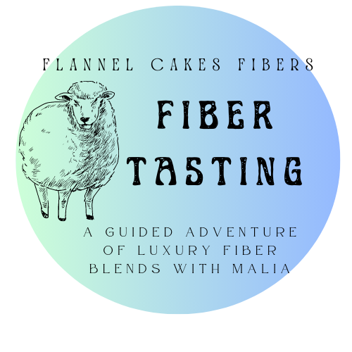 Fiber Tasting Kit of Flannel Cakes Fibers