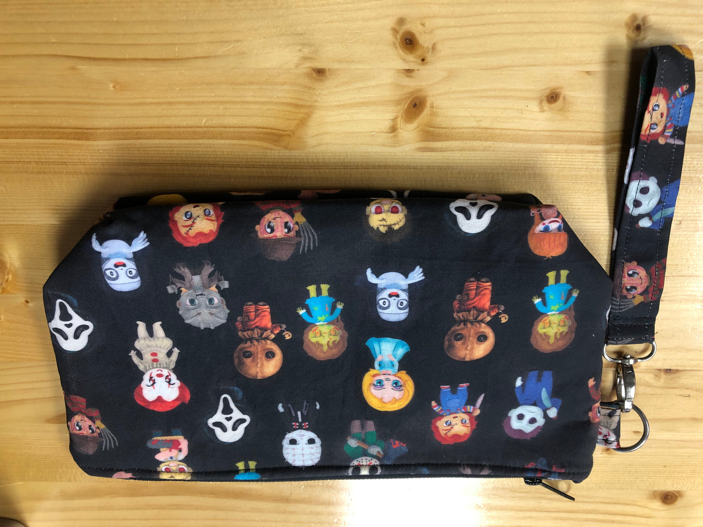 Cute Horror Characters Small Zipper Bag