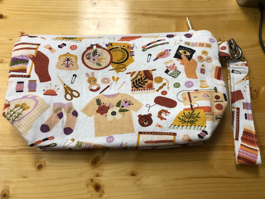 Fiber Craft Small Zipper Bag