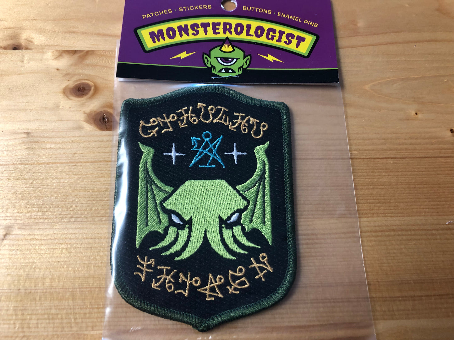 Monsterologist - Embroidered Patches