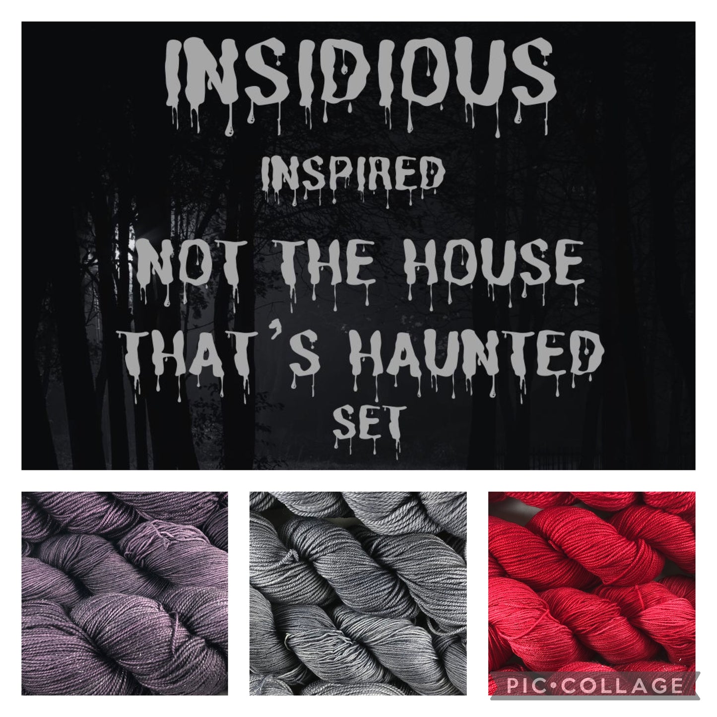 Horror Yarn Sets - Ready to Ship