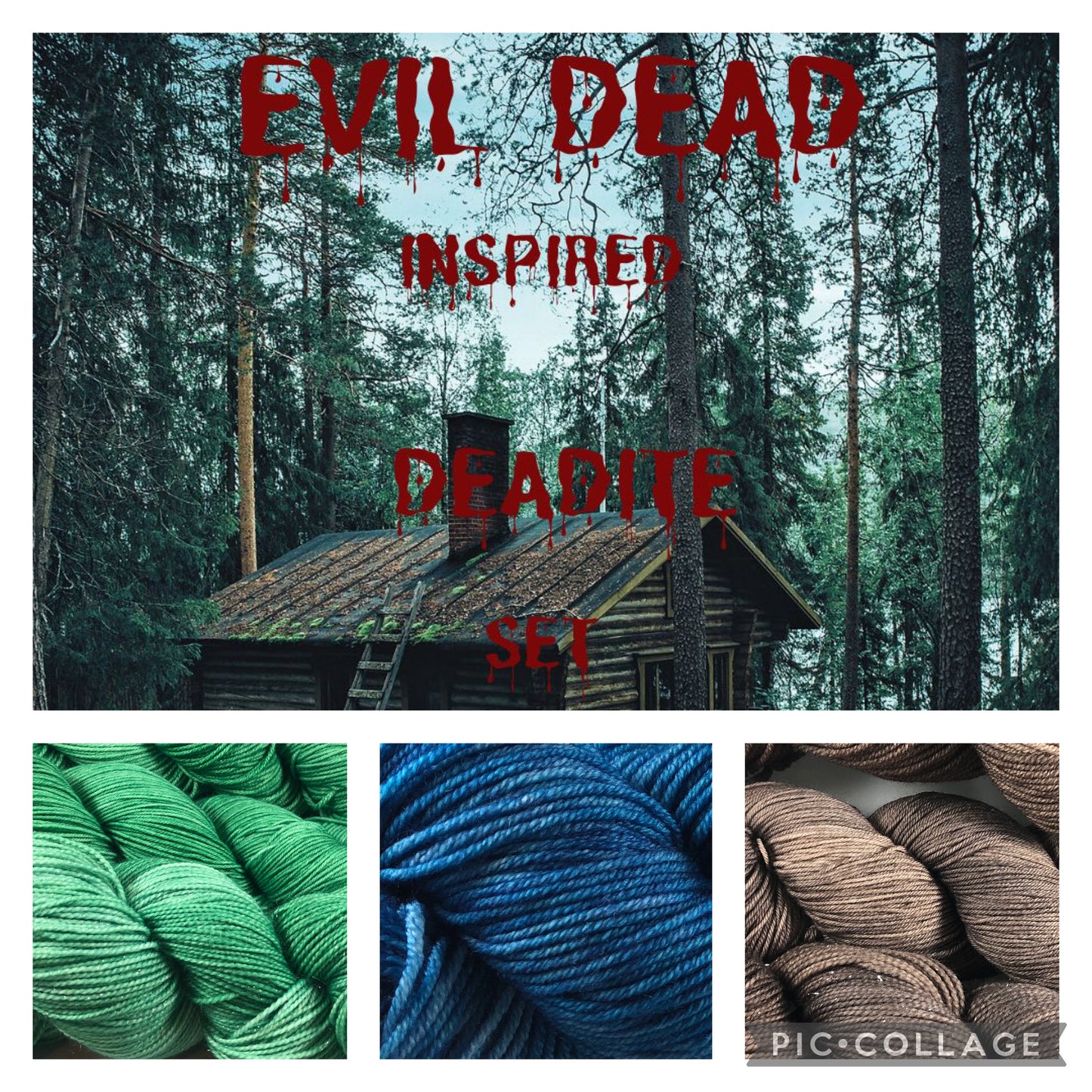 Horror Yarn Sets - Ready to Ship