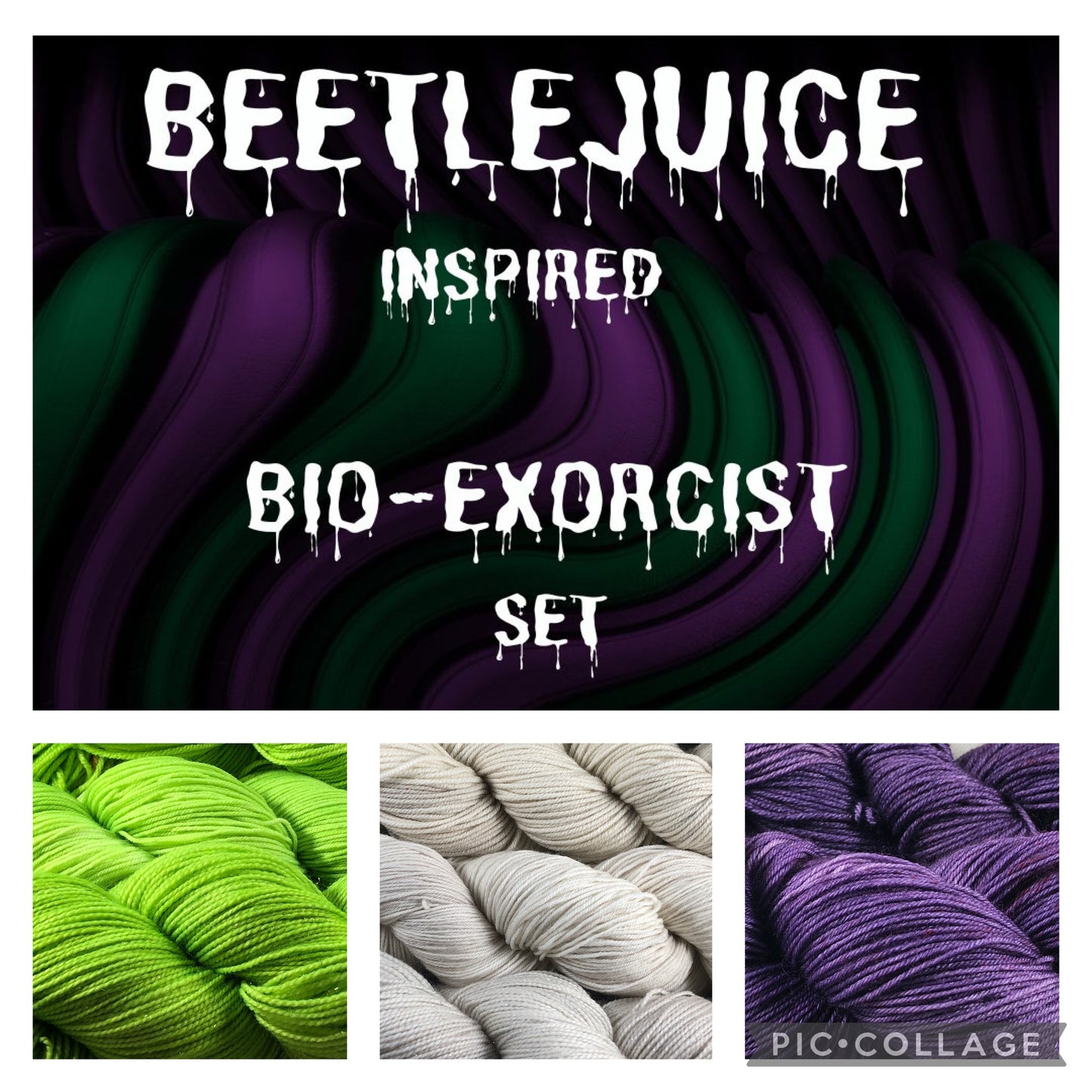 Horror Yarn Sets - Ready to Ship