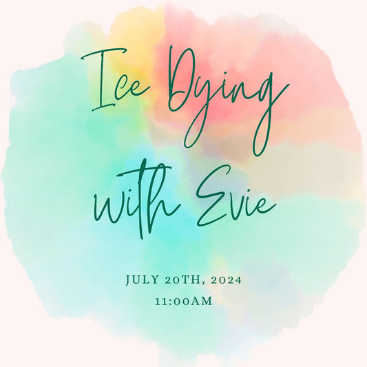 Ice Dying Class with Evie