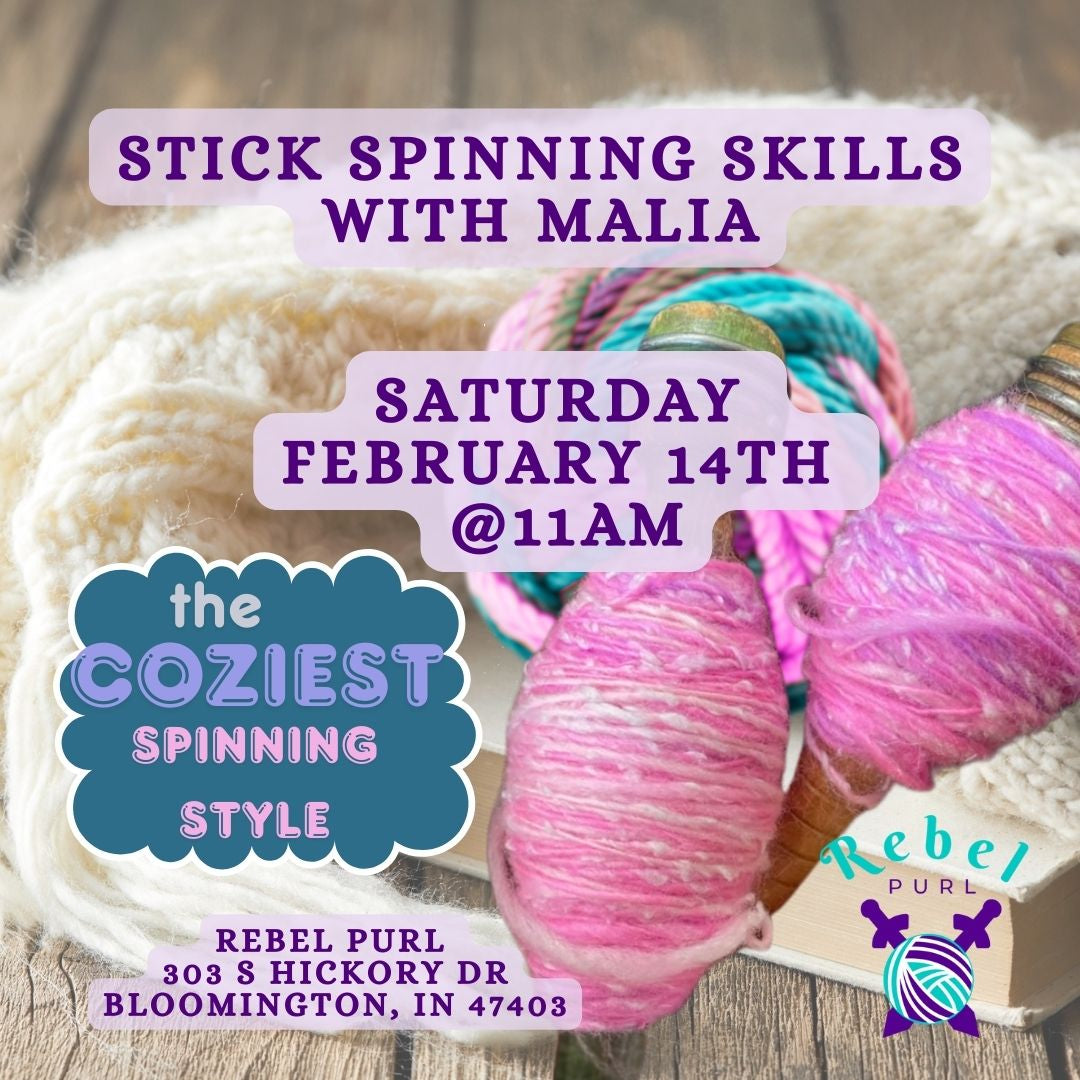 Stick Spinning Skills with Malia Jackson - Saturday February 14th 11AM-1PM