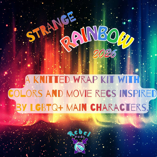 Strange Rainbow - 13 Days of Halloween Mystery Mini Skein Set & Wrap Kit - 2026