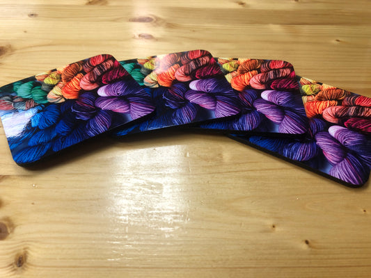 Rebel Purl Coasters