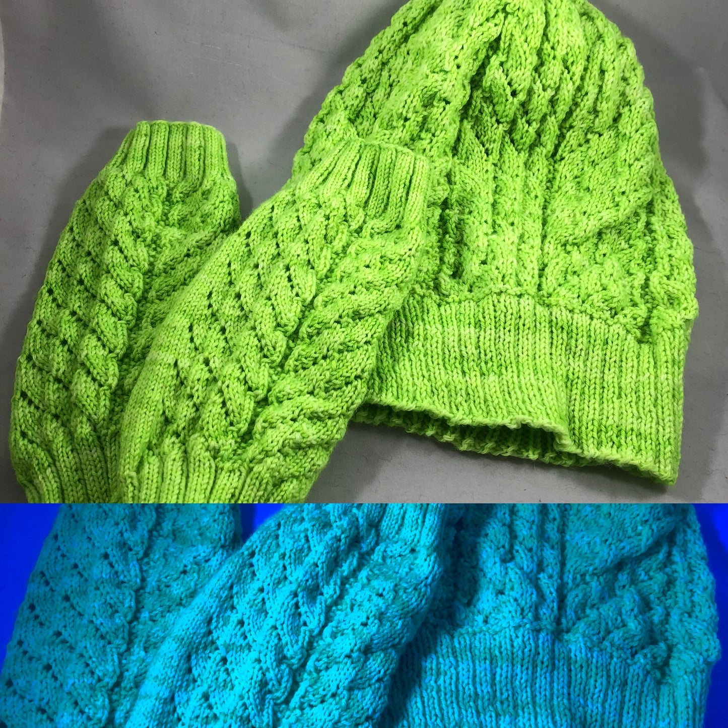 Mom's Hat & Mitts Set Pattern - digital download