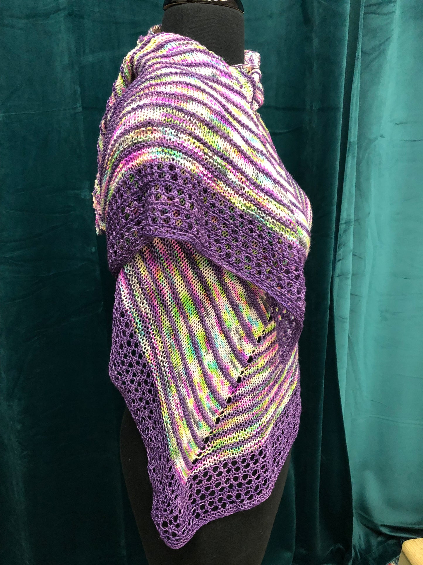 Slightly Off Center Shawl Kit