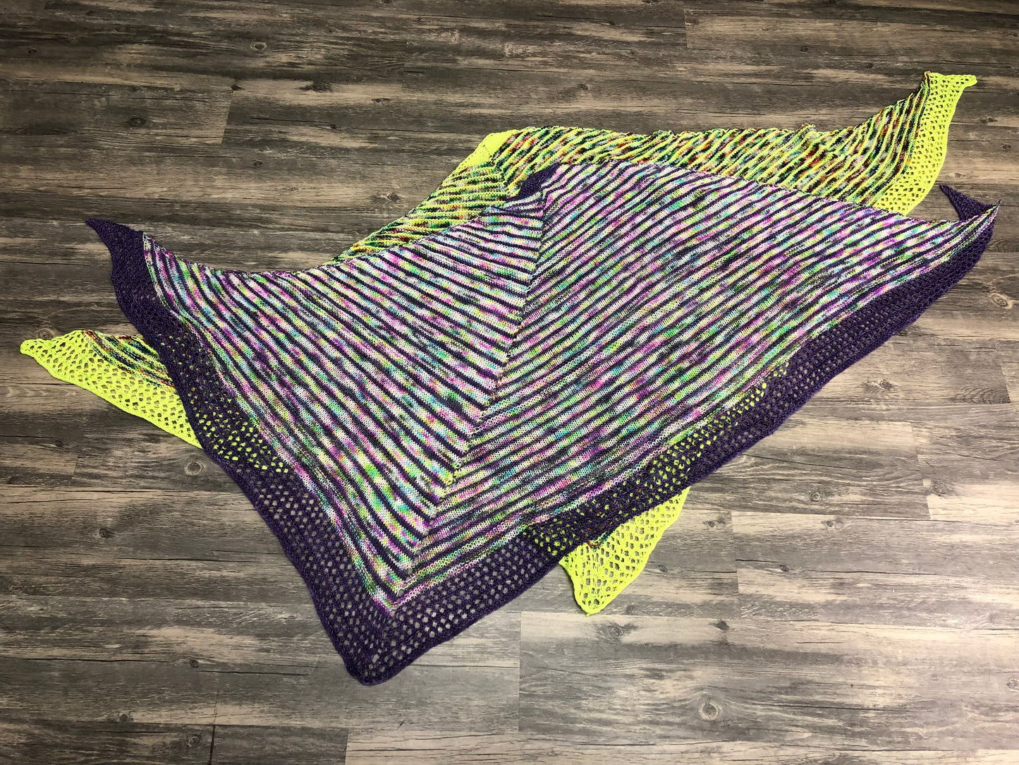 Slightly Off Center Shawl Kit