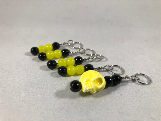 Death by Yellow Jacket Stitch Markers - Multiple Choices