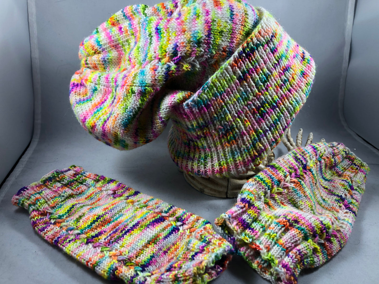 The Road So Far Hat & Mitts Set