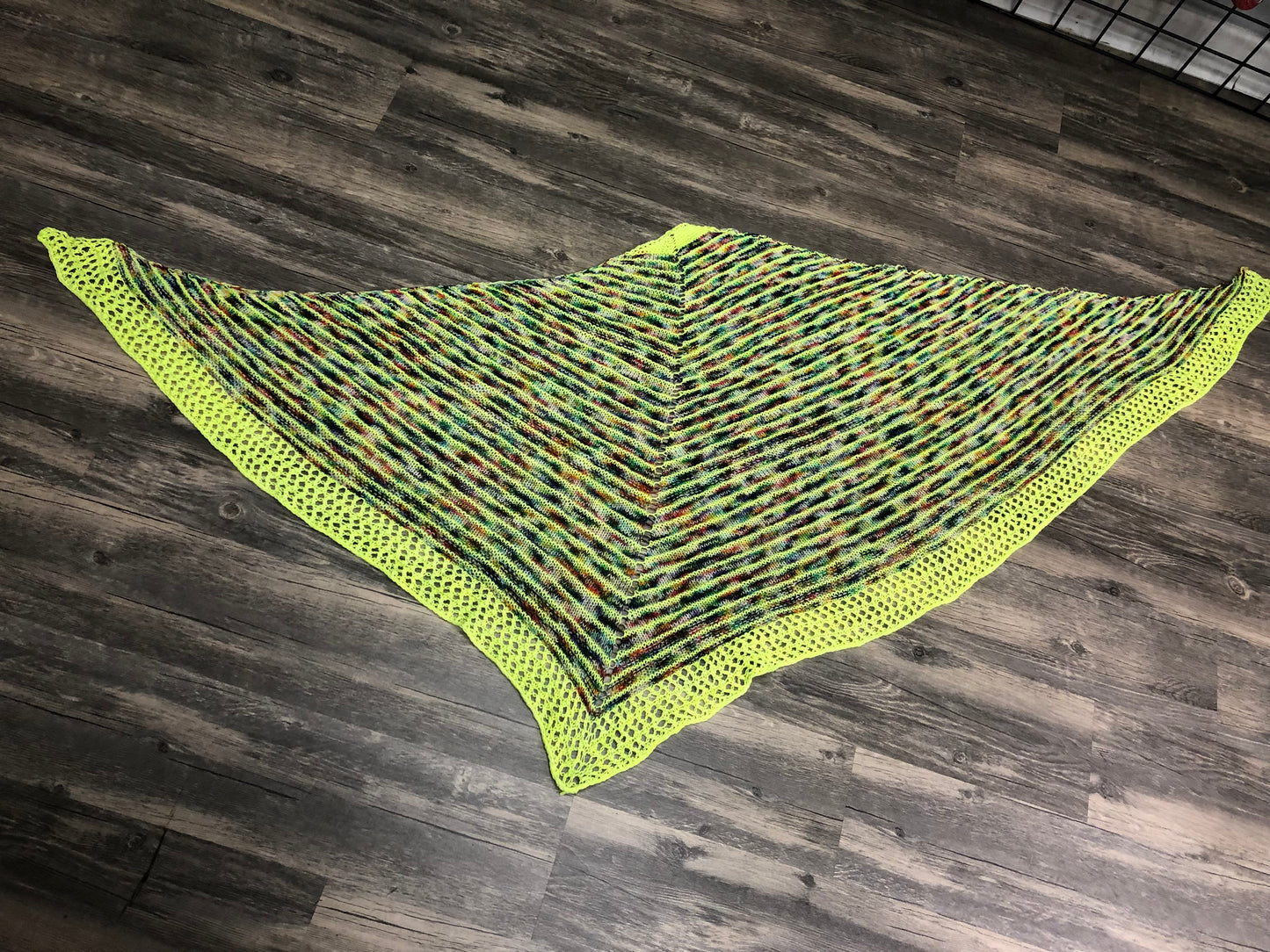 Slightly Off Center Shawl