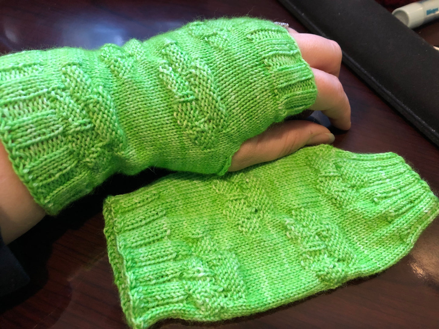 Oh, For Pet’s Sake Fingerless Mitts Pattern - digital download