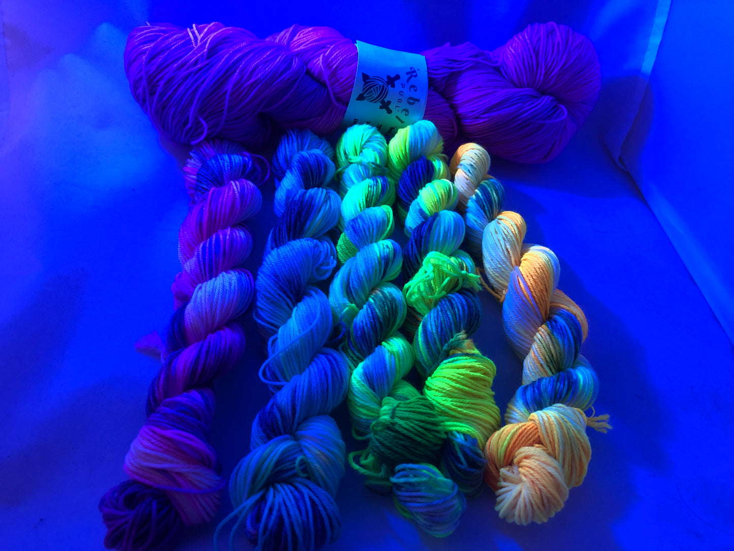 Riot Grrrl Rainbow Mini Skein Set